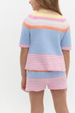 Stripe Knit Tee  Multi  hi-res