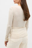 Australian Merino Wrap Top  Mist Marle  hi-res
