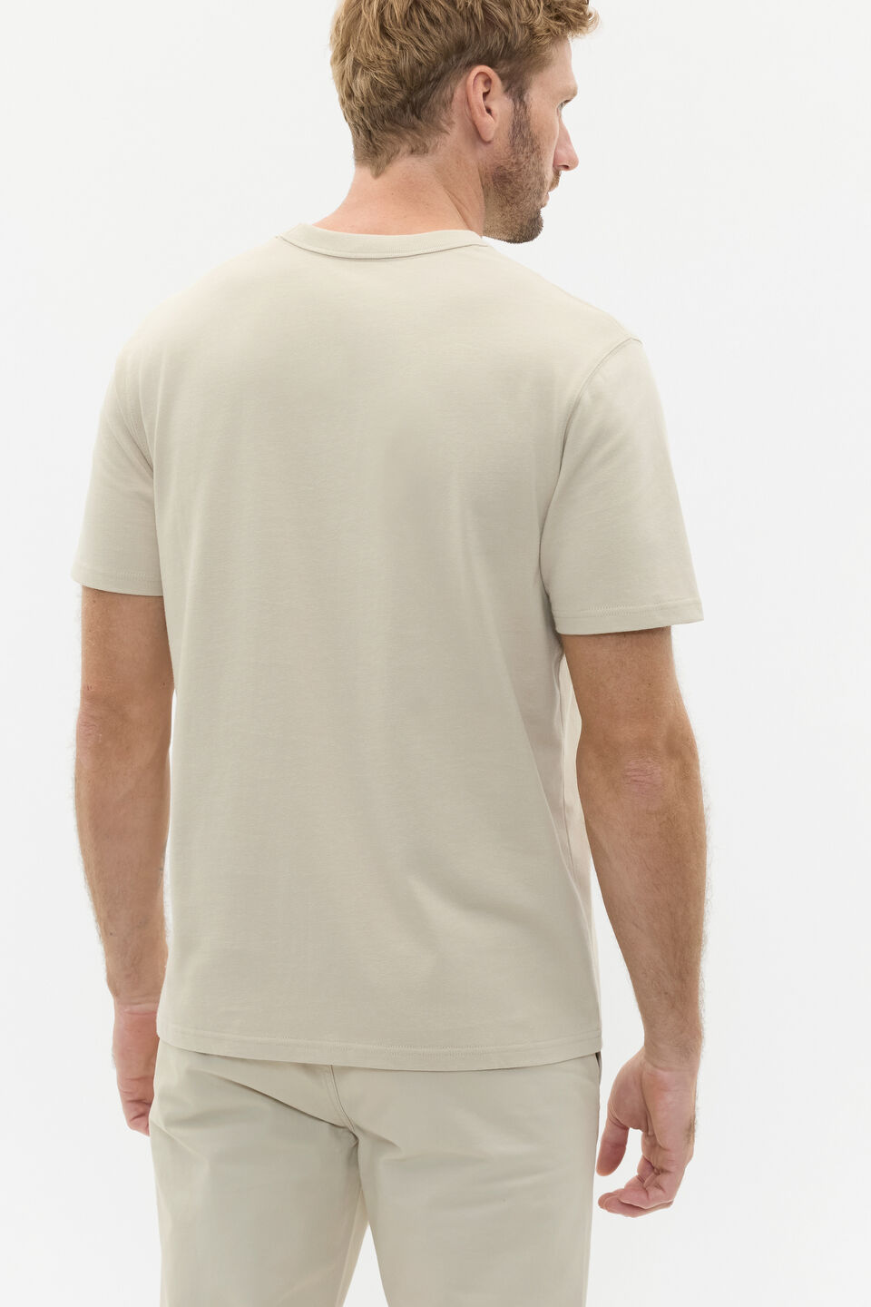 Crew Tee  Cool Stone