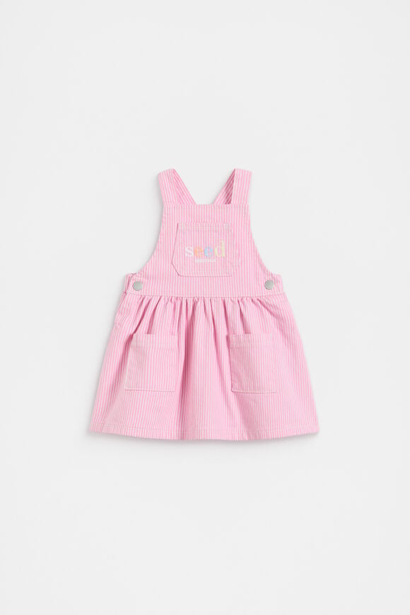 Core Logo Pinafore  Candy Pink  hi-res
