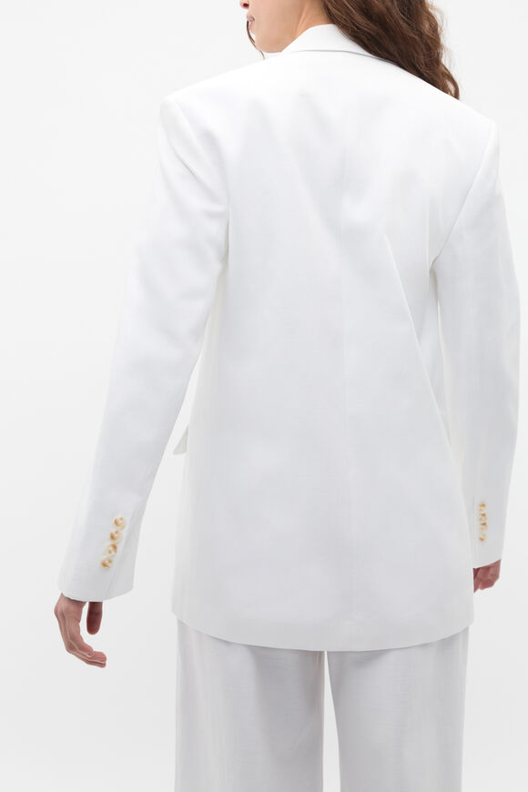Single Breasted Blazer  Whisper White  hi-res