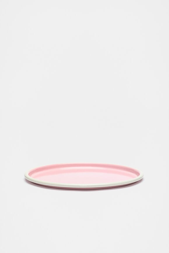 Loretta Enamel Plate  Fairy Floss  hi-res