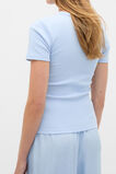 Heritage Rib Tee  Arctic Blue  hi-res