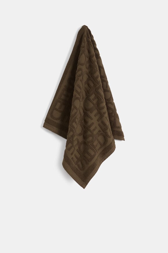 Seed Logo Tea Towel  Tabac  hi-res