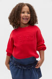 Logo Knit Sweater  Chilli Red  hi-res