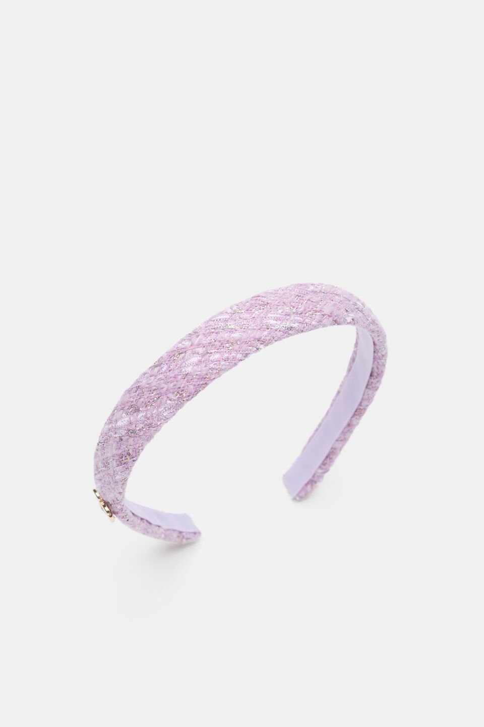 Tweed Headband  Orchid