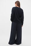 Australian Merino V Neck Knit  Twilight Blue  hi-res
