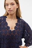 Lace Beach Cover Up  Midnight Sky  hi-res