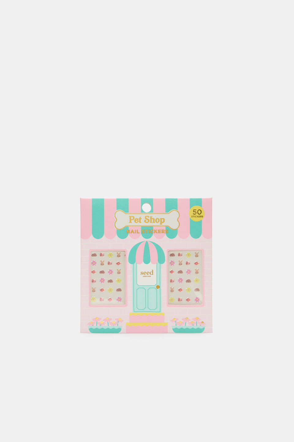 Pet Shop Nail Stickers  Multi