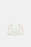 Mini Quilted Top Handle Bag  Classic Cream  hi-res