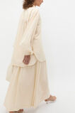 Voile Oversized Blouson Shirt  Tofu  hi-res