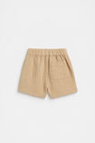 Pull On Texture Short  Ecru  hi-res
