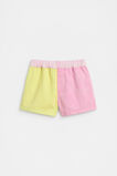 Colourblock Logo Short  Multi  hi-res