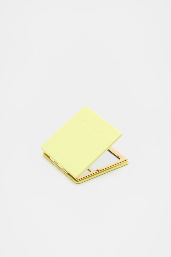 Compact Mirror  Lemongrass  hi-res