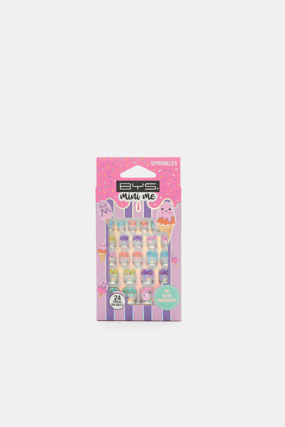 Sprinkles Press on Nails  Multi  hi-res
