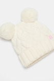 Mini Cable Knit Beanie  Classic Cream  hi-res
