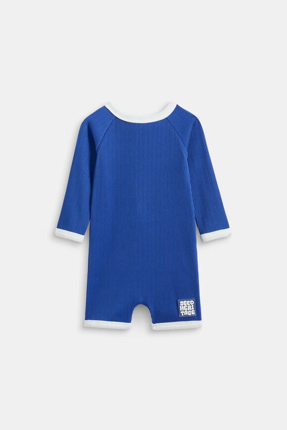 Textured Rib Swimsuit  Cobalt  hi-res