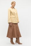 Contrast Collar Barn Jacket  Marzipan  hi-res