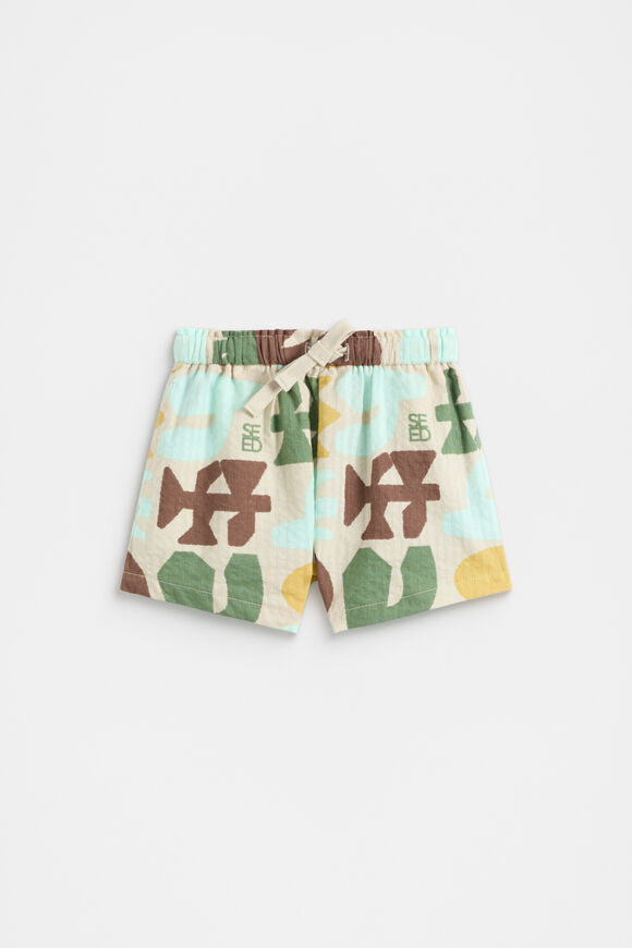 Abstract Print Short  Abstract Print  hi-res
