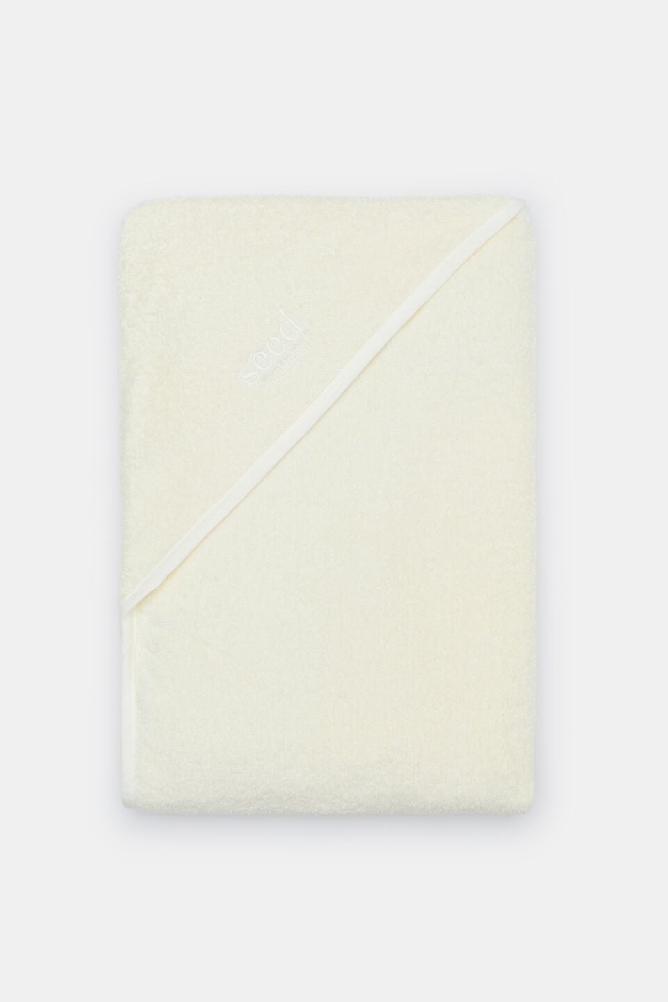 Logo Snuggle Towel  Classic Cream