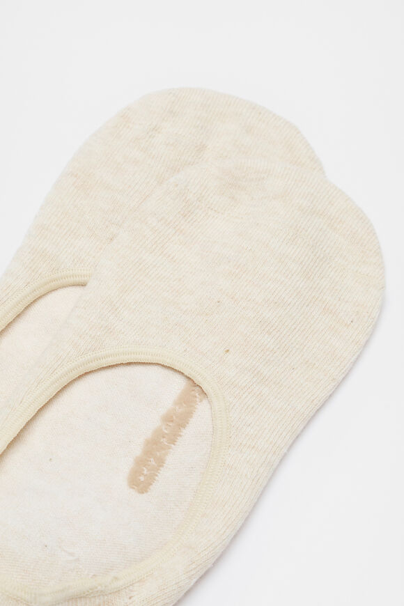 Core No Show Sock  Soft Beige Marle  hi-res