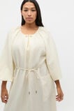 Crushed Gathered Maxi Dress  Buttercream  hi-res