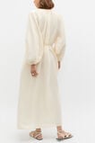 Crushed Gathered Maxi Dress  Buttercream  hi-res