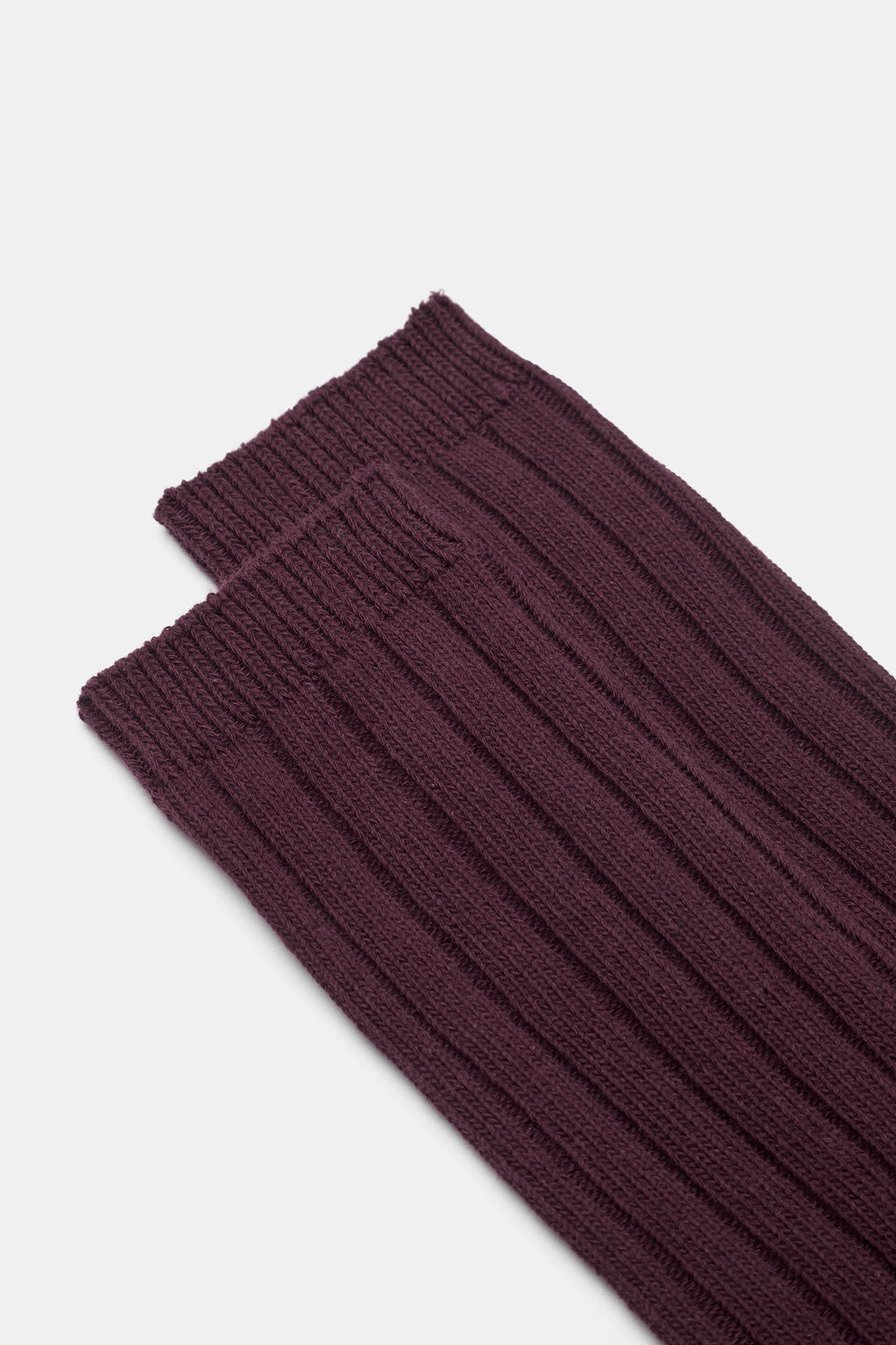 Boot Sock  Plum Red