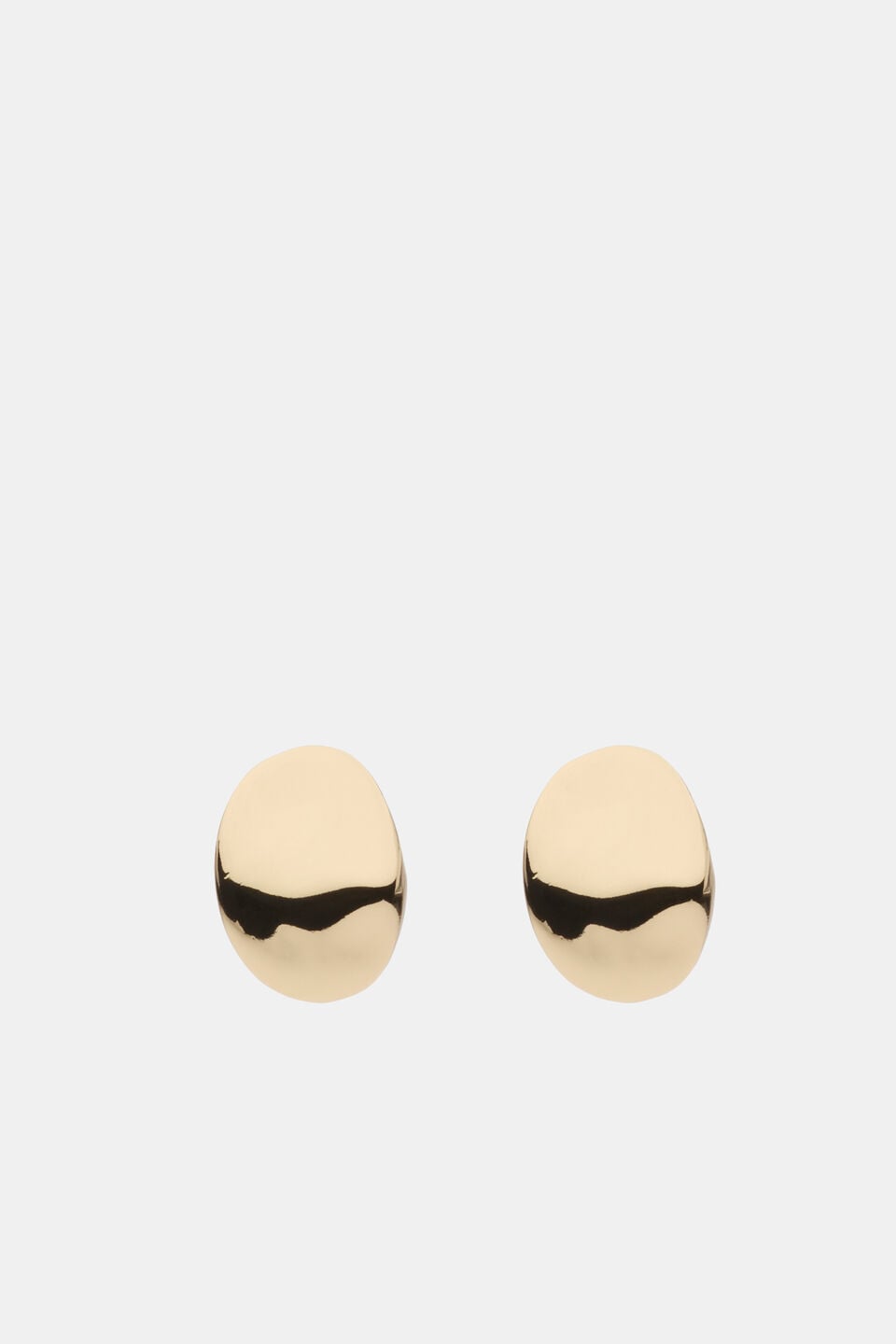Molten Stud Earring  Gold