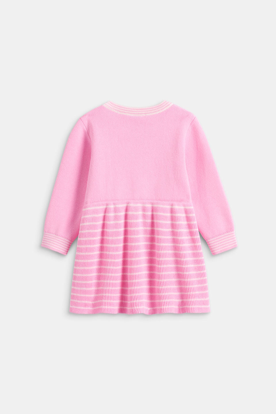 Logo Knit Dress  Candy Pink