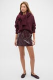 Lou Ballet Flat  Dark Plum  hi-res