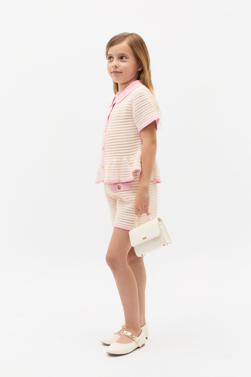 Crochet Short  Chiffon