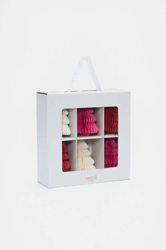 Paper Tree Set of 6  Multi  hi-res