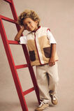 Polar Fleece Reversible Vest  Moonstone  hi-res