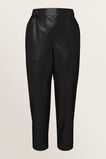 High Waist PU Pants    hi-res