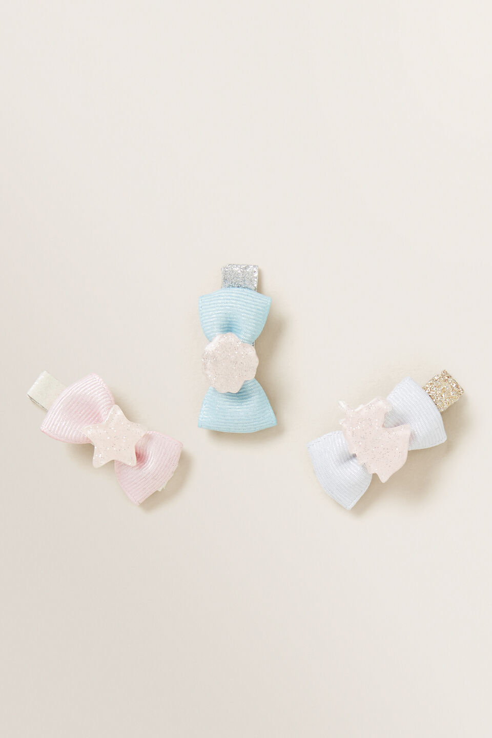 Glitter Bow 3 Pack  