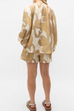 Satin Printed Blouse  Multi  hi-res