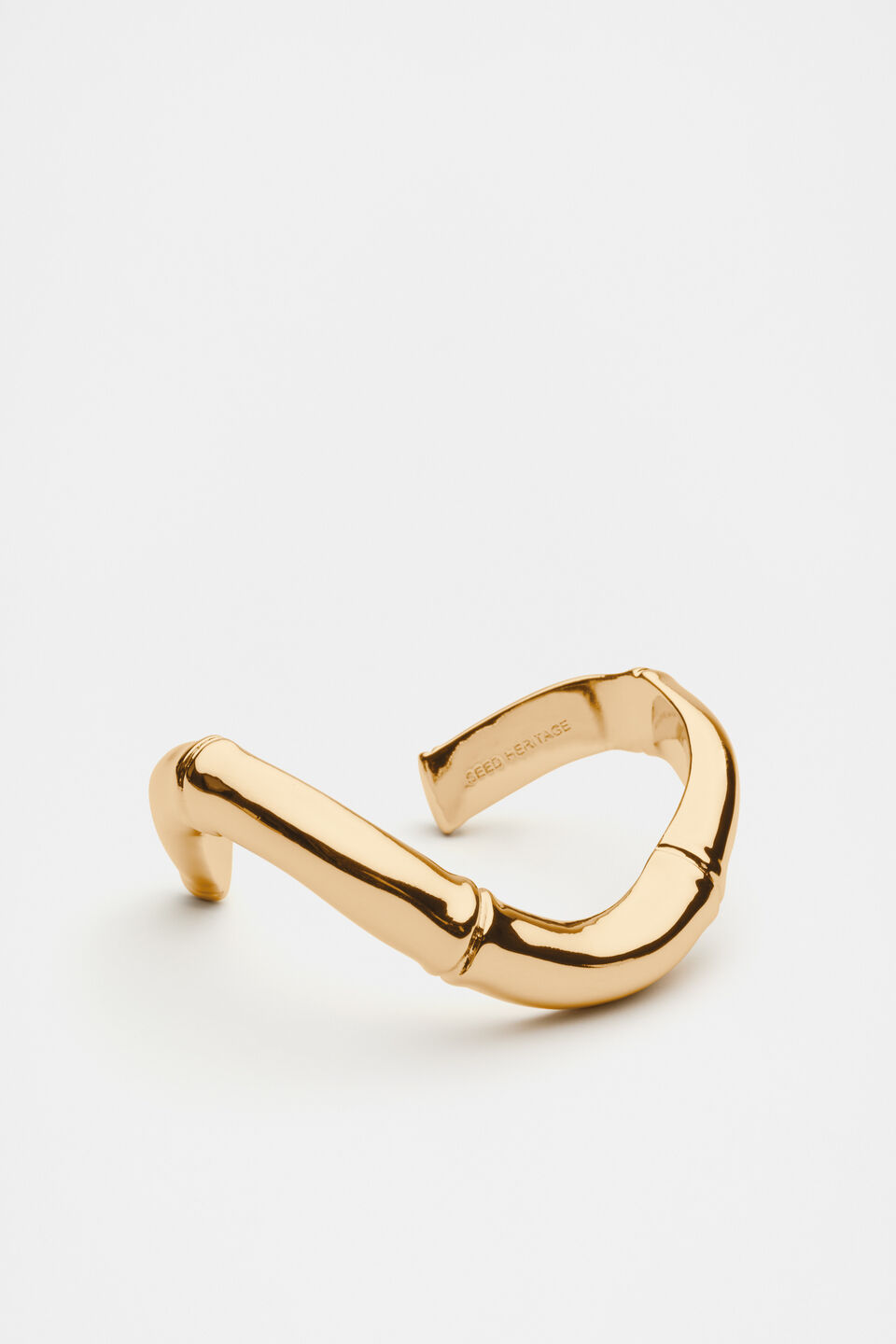 Bamboo Cuff  Gold