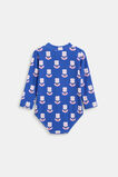 Floral Rashsuit  Cobalt  hi-res