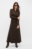 Drapey Knit Skirt  Coffee Bean  hi-res