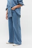 Denim Side Panel Jean  Ice Blue Wash  hi-res