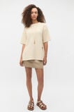 Crochet Stitch Slouch Knit  Tofu  hi-res
