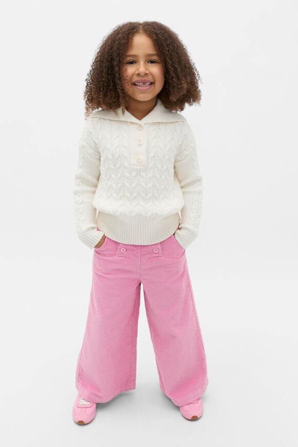 Cable Knit Sweater  Classic Cream  hi-res