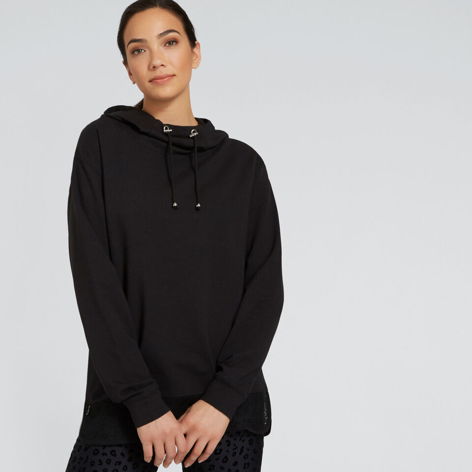 Mesh Hoodie  
