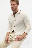 Textured Cardigan  Cool Stone Marle  hi-res