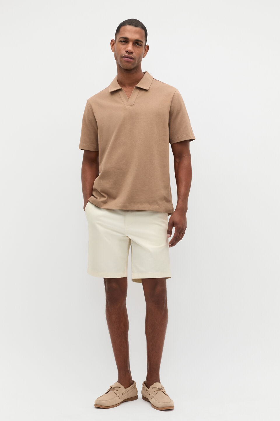 Tee Polo  Nougat