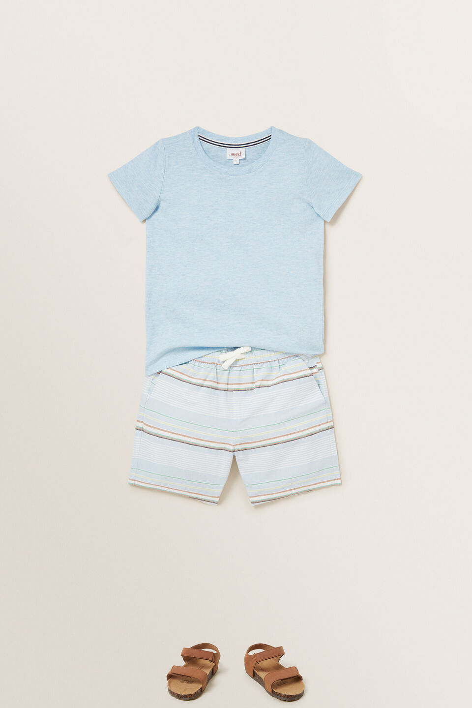 Stripe Oxford Short  