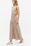 Satin Midi Swing Skirt  Cookie  hi-res