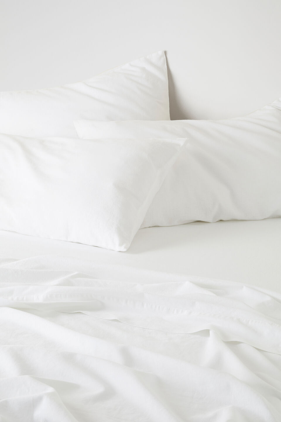 Alba Queen Flat Sheet  White