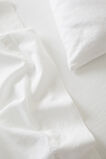 Alba Queen Flat Sheet  White  hi-res